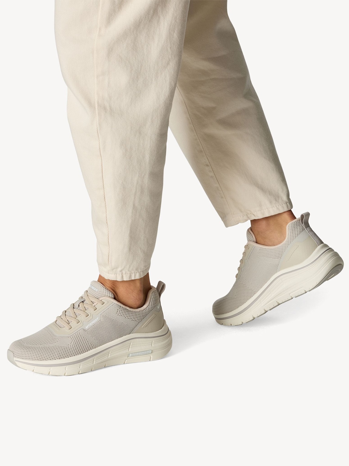 Marco Tozzi, Sneaker - beige SAND COMB, immagine 2 di 7