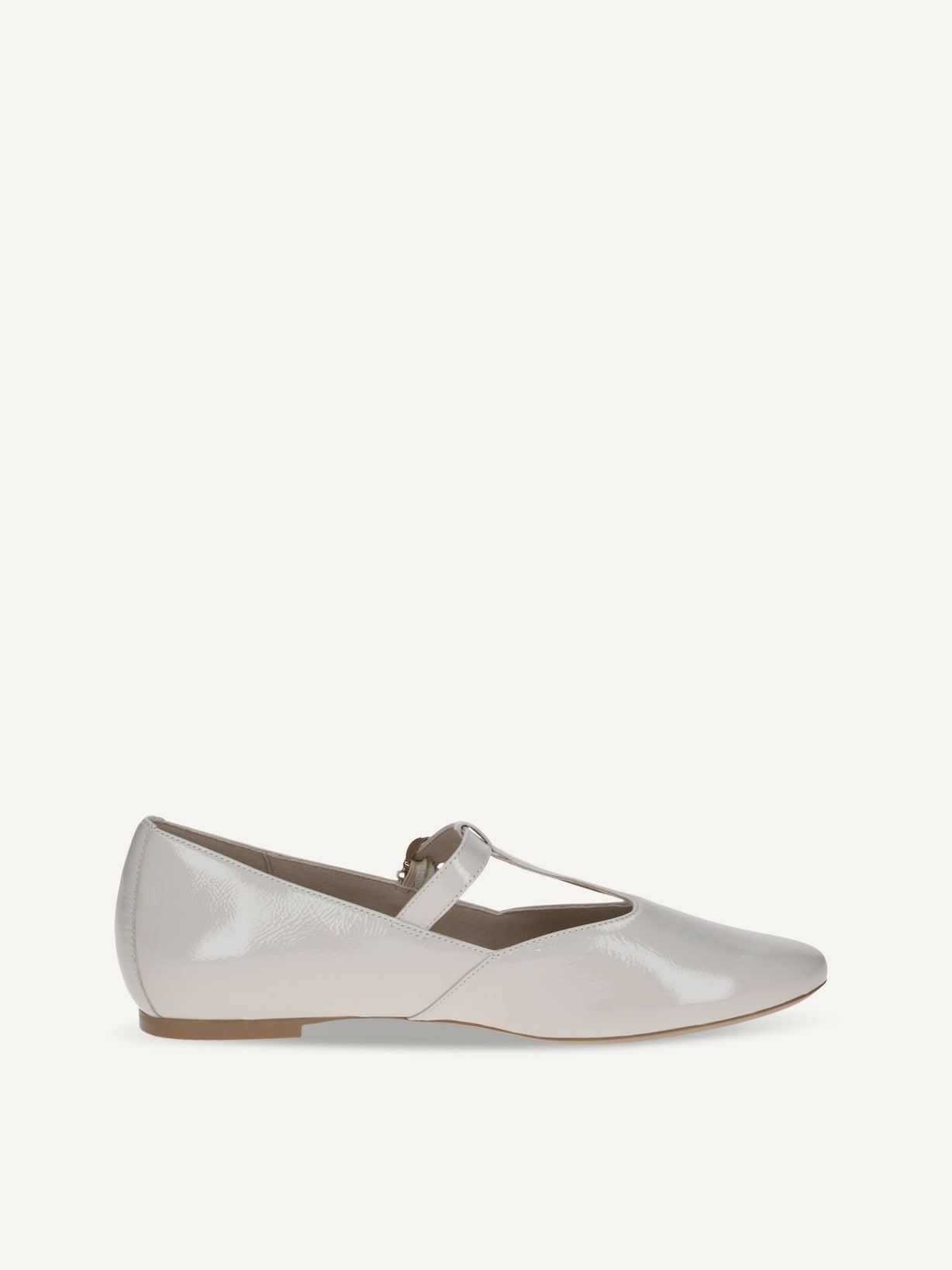 Caprice, Slipper en cuir - blanc SNOW NAPLAK, image 4 sur 6
