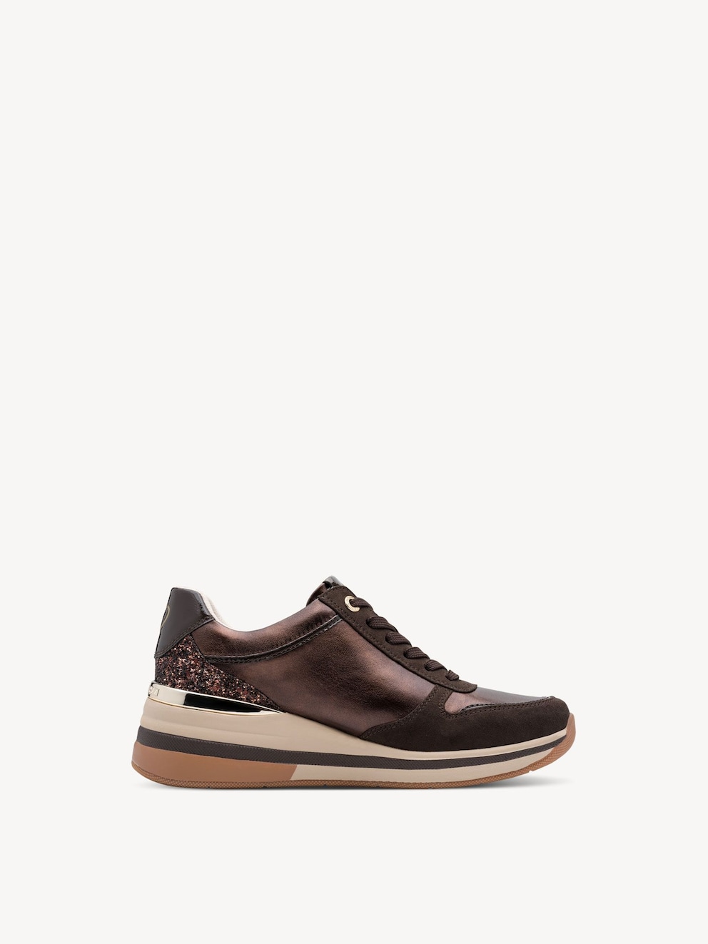 Marco Tozzi, Sneaker - marrone MOCCA COMB, immagine 6 di 6