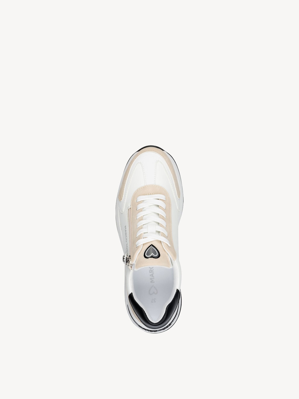Marco Tozzi, Sneaker - weiß WHITE/BLACK, Bild 5 von 6