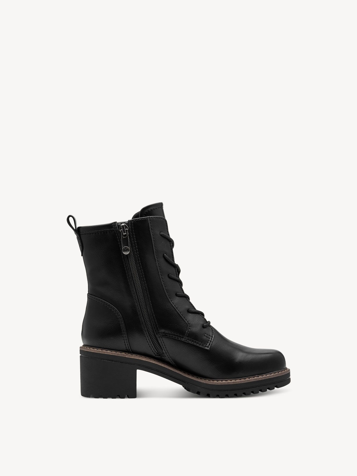 Marco Tozzi, Enkellaarsje - zwart BLACK, afbeelding 6 van 6