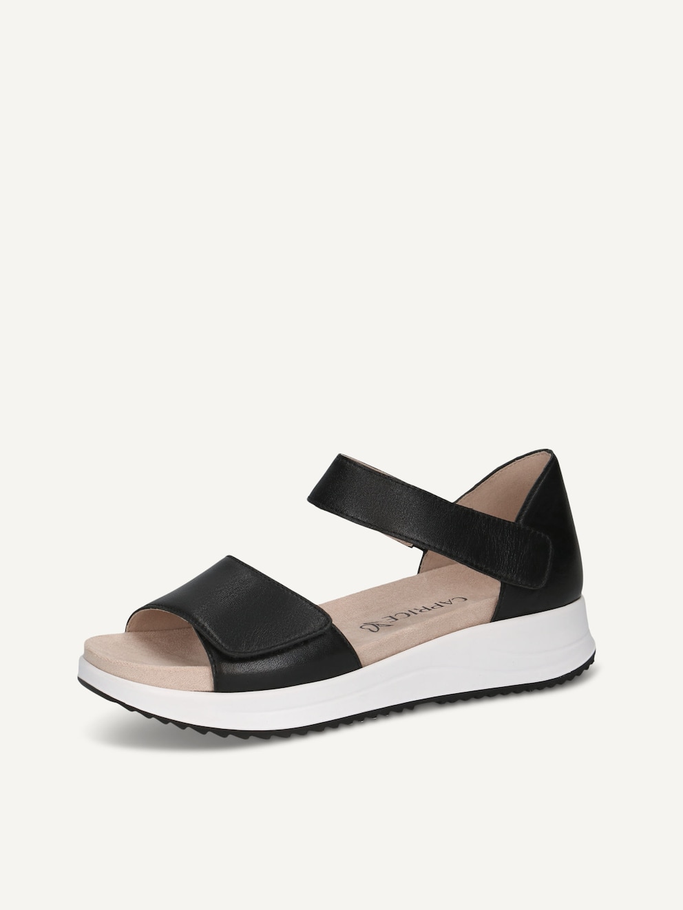 Caprice, Sandale en cuir - noir BLACK NAPPA, image 2 sur 5