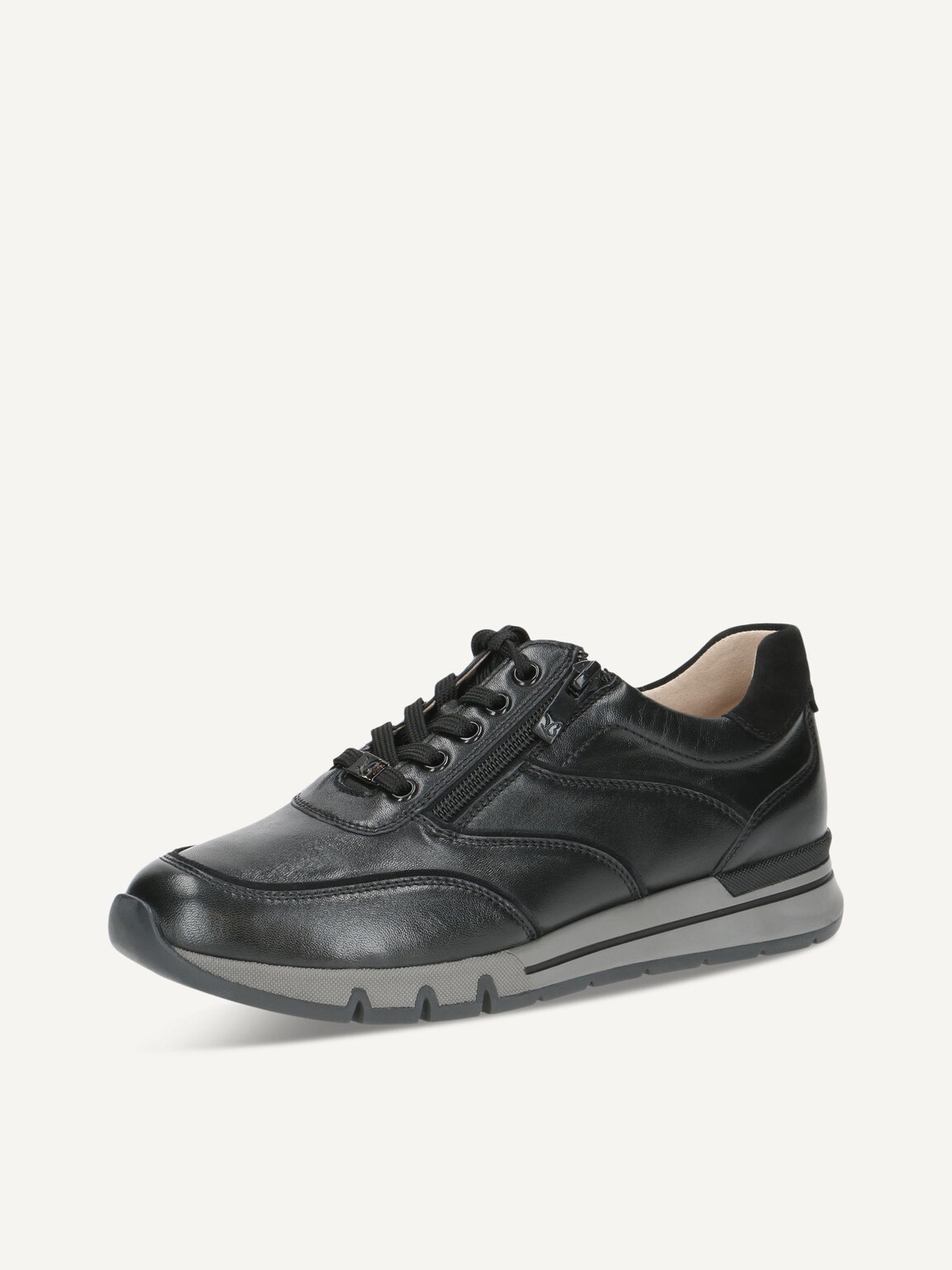 Caprice, Leather Sneaker - black BLACK COMB, image 1 of 5