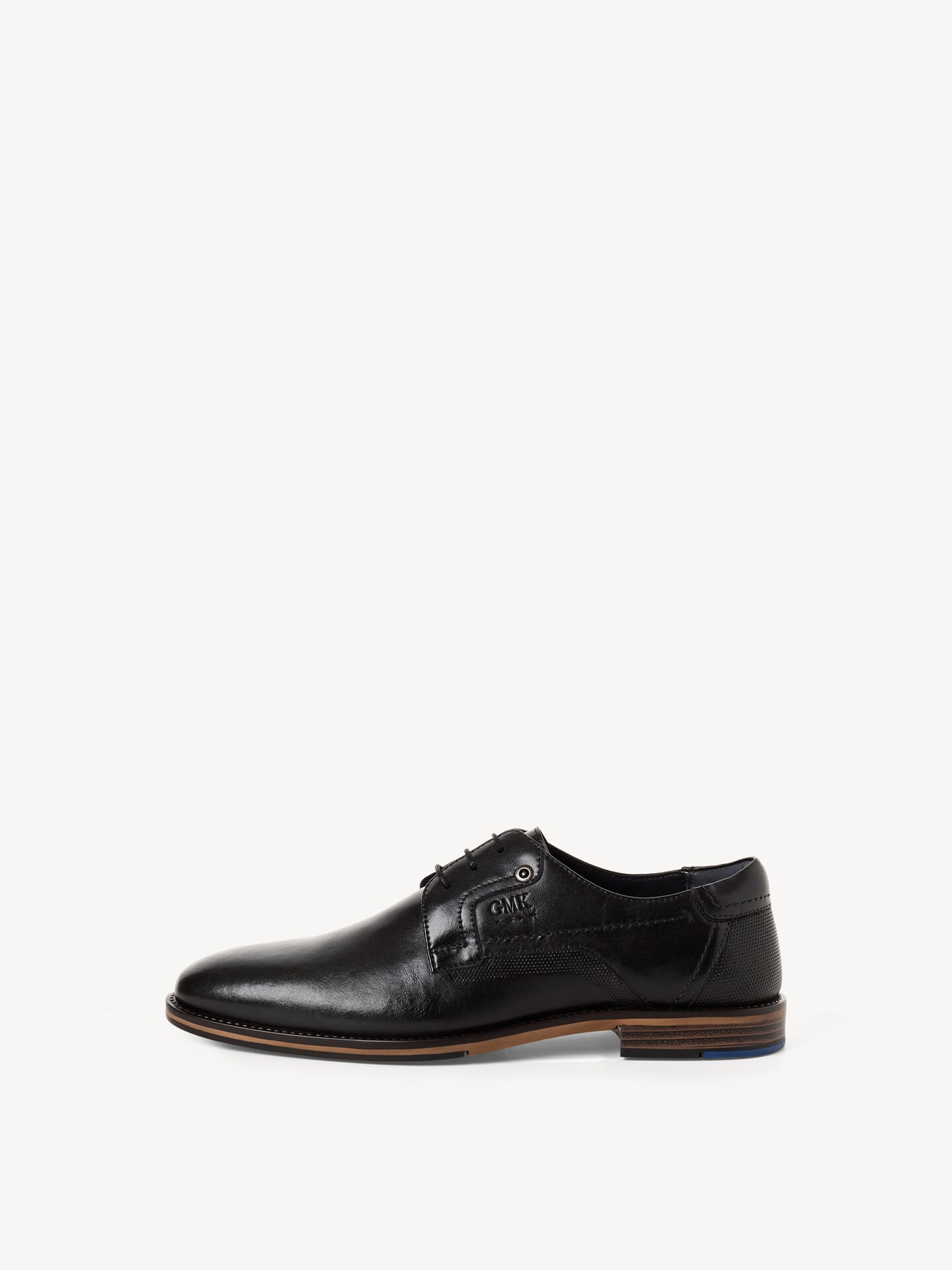 Marco Tozzi, Lederhalbschuh - schwarz BLACK
