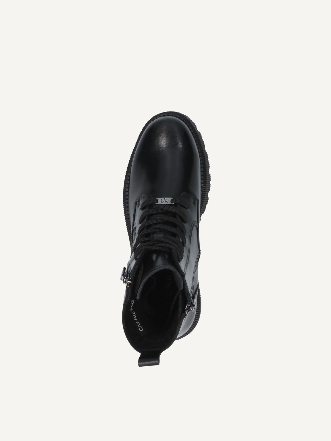Caprice, Leather Bootie - black warm lining BLACK NAPPA, image 5 of 5