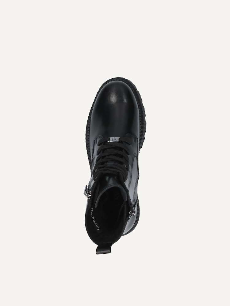 Caprice, Bottine en cuir - noir doublure chaude BLACK NAPPA, image 4 sur 5