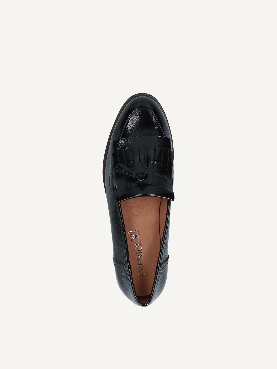 Caprice, Leather Slipper - black BLACK NAPLAK, image 9 of 10
