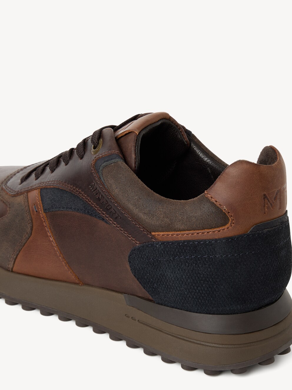 Marco Tozzi, Basket en cuir - marron BROWN COMB, image 4 sur 6