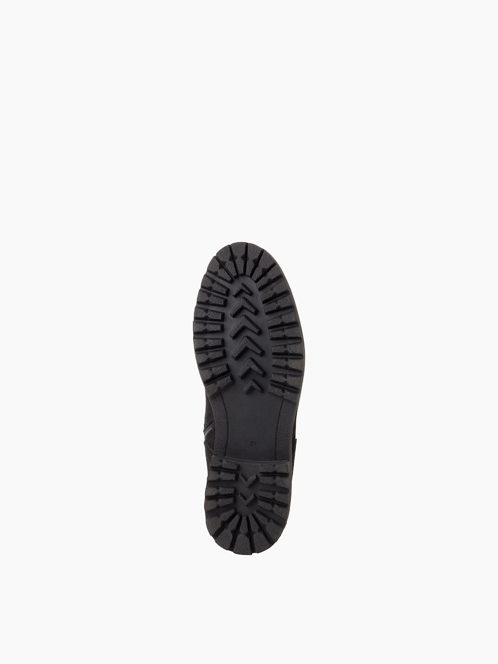 Marco Tozzi, Leren Enkellaarsje - zwart warme voering BLACK NUBUCK, afbeelding 3 van 6