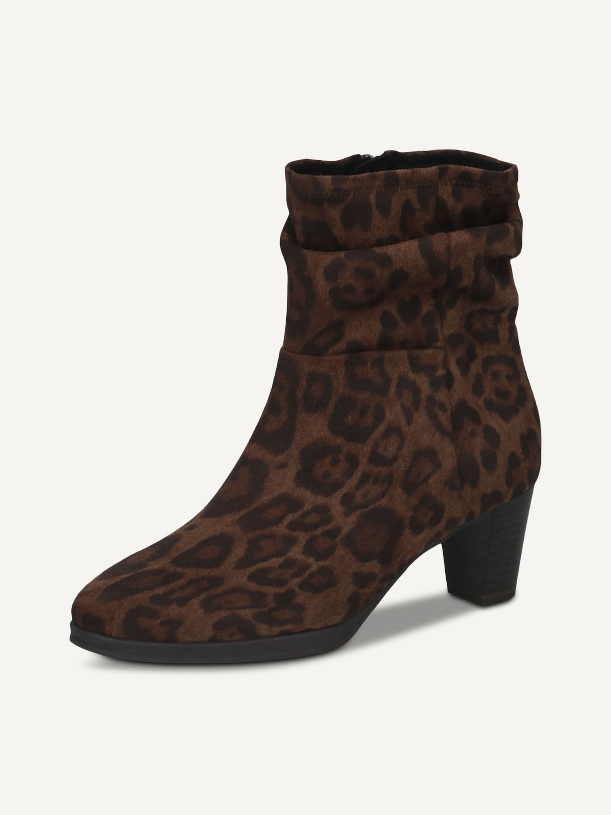 Caprice, Bootie - beige LEO STRETCH, image 3 of 6