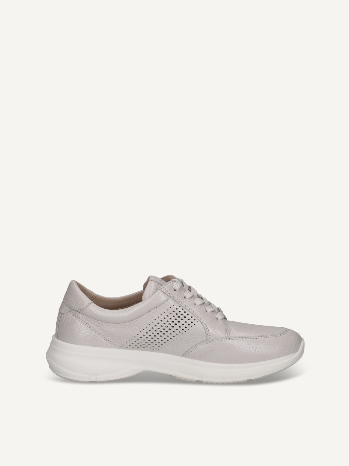 Caprice, Leather Sneaker - white PEARL PER.DEER, image 3 of 5