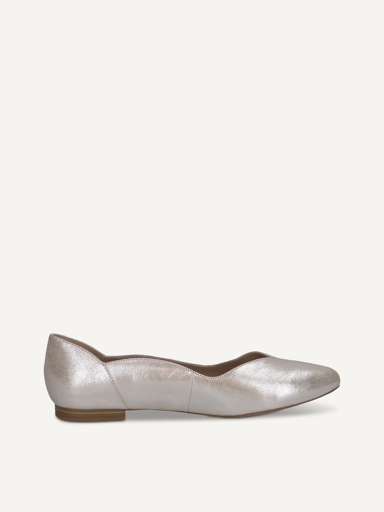 Caprice, Escarpin en cuir - marron TAUPE METALLIC, image 4 sur 6