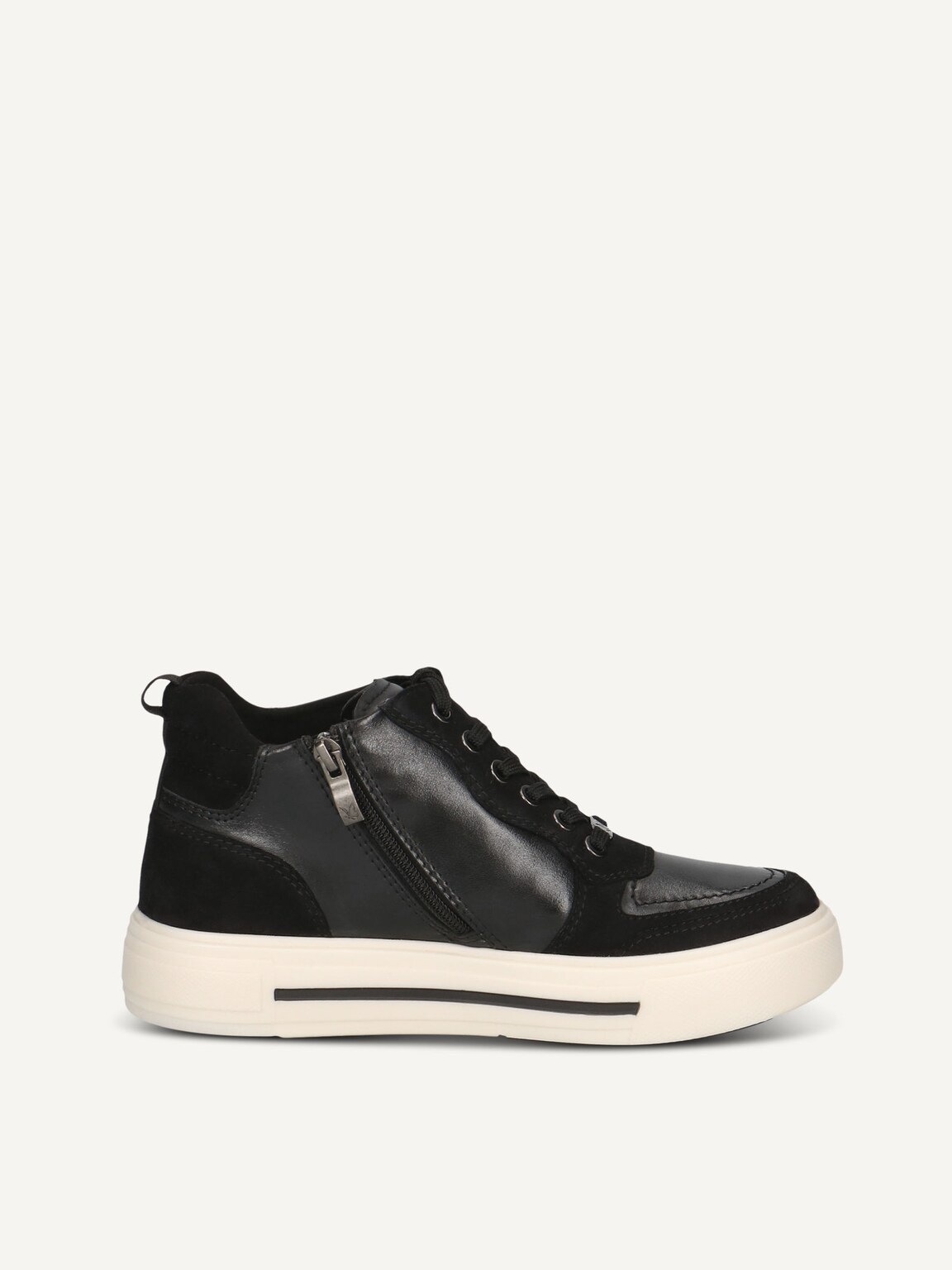 Caprice, Leather Sneaker - black BLACK COMB, image 3 of 5