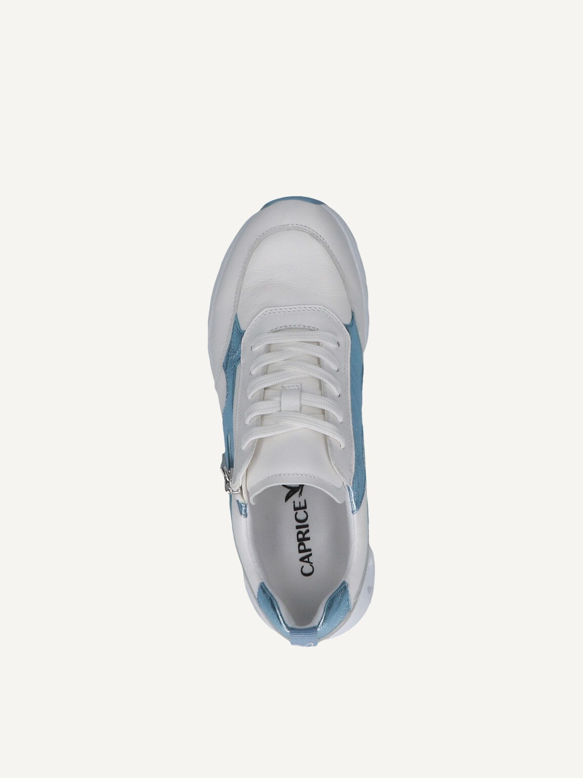 Caprice, Leather Sneaker - white WHITE COMB, image 4 of 4