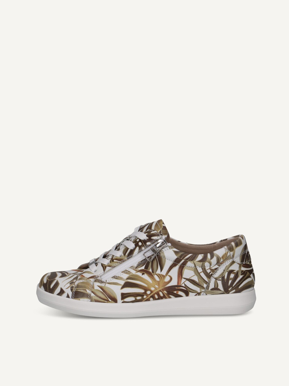 Caprice, Leather Sneaker - offwhite WHITE GRAFFITI, image 2 of 5