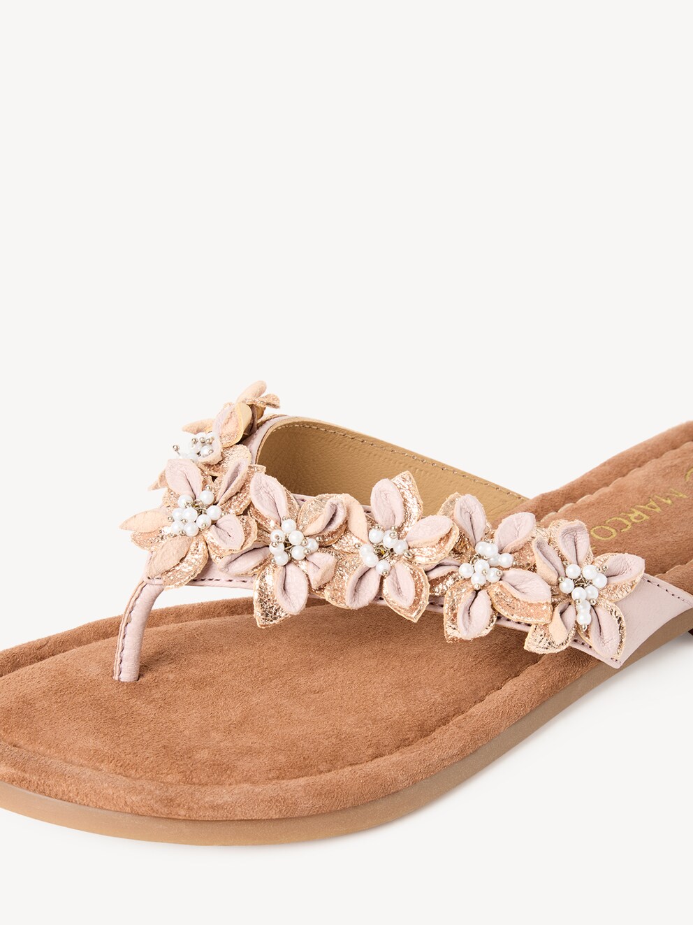 Marco Tozzi, Leather Toe separators - rose POWDER COMB, image 4 of 6