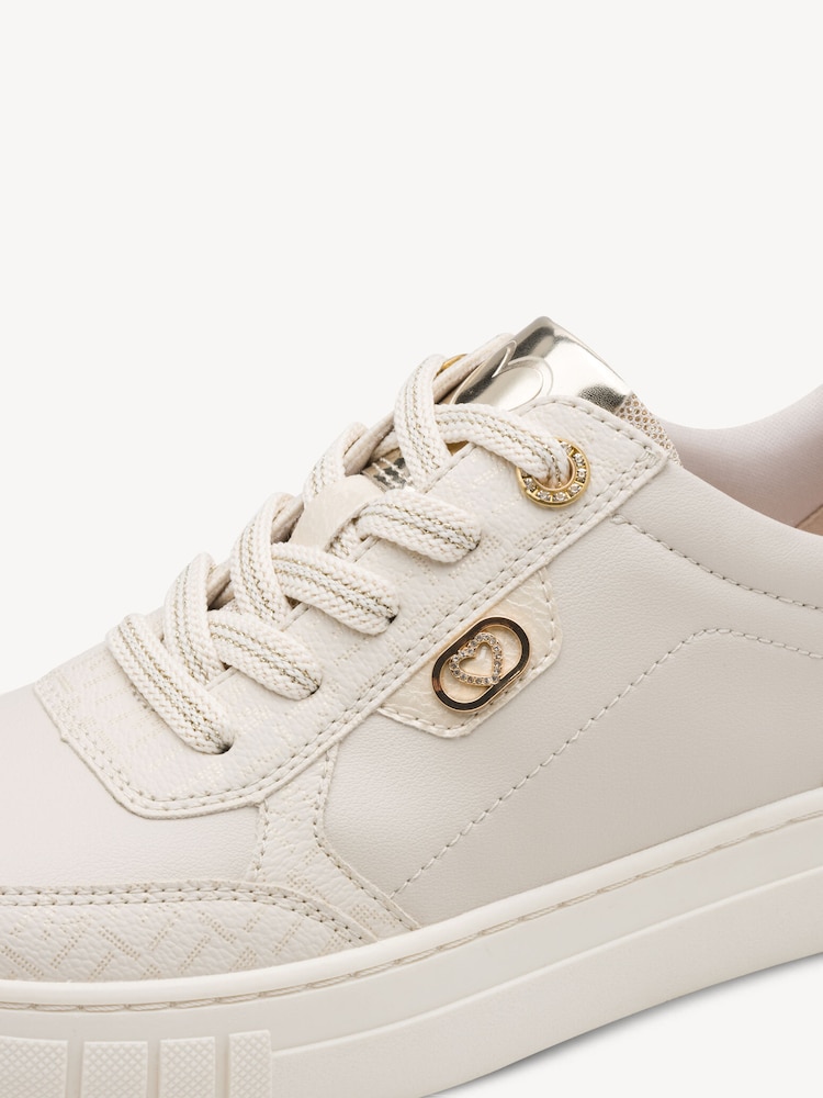 Marco Tozzi, Sneaker - beige CREAM COMB, immagine 6 di 7