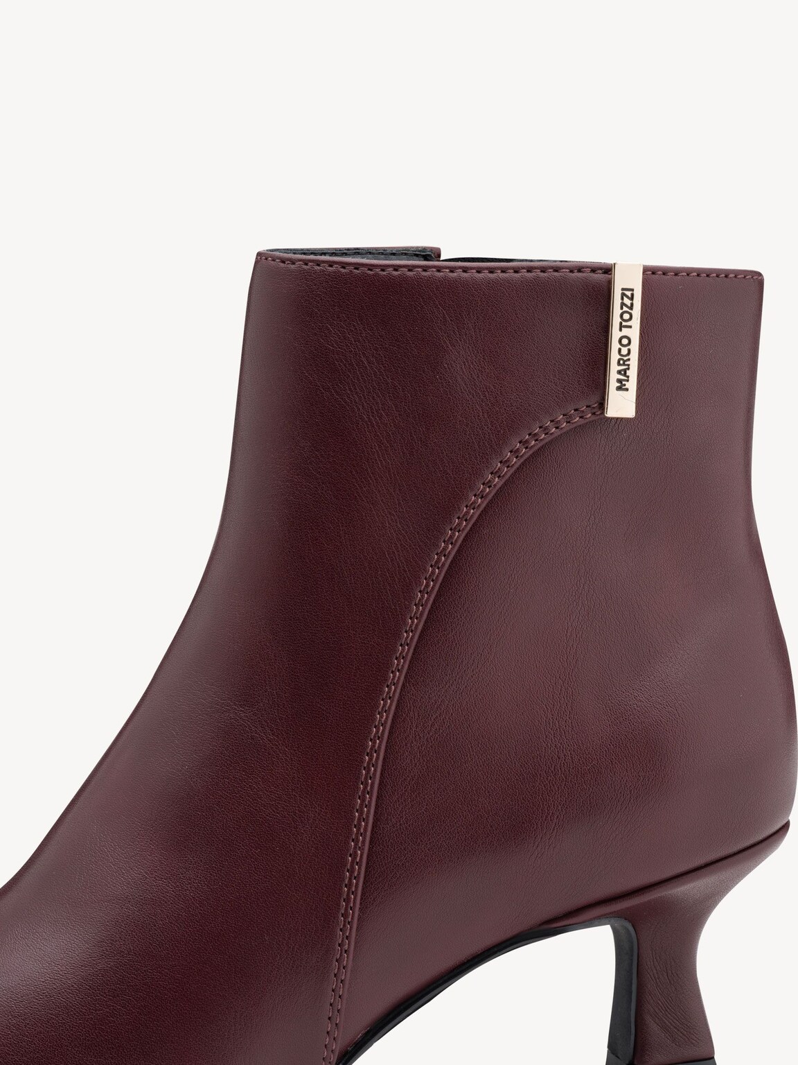 Marco Tozzi, Bootie - red BORDEAUX, image 5 of 6