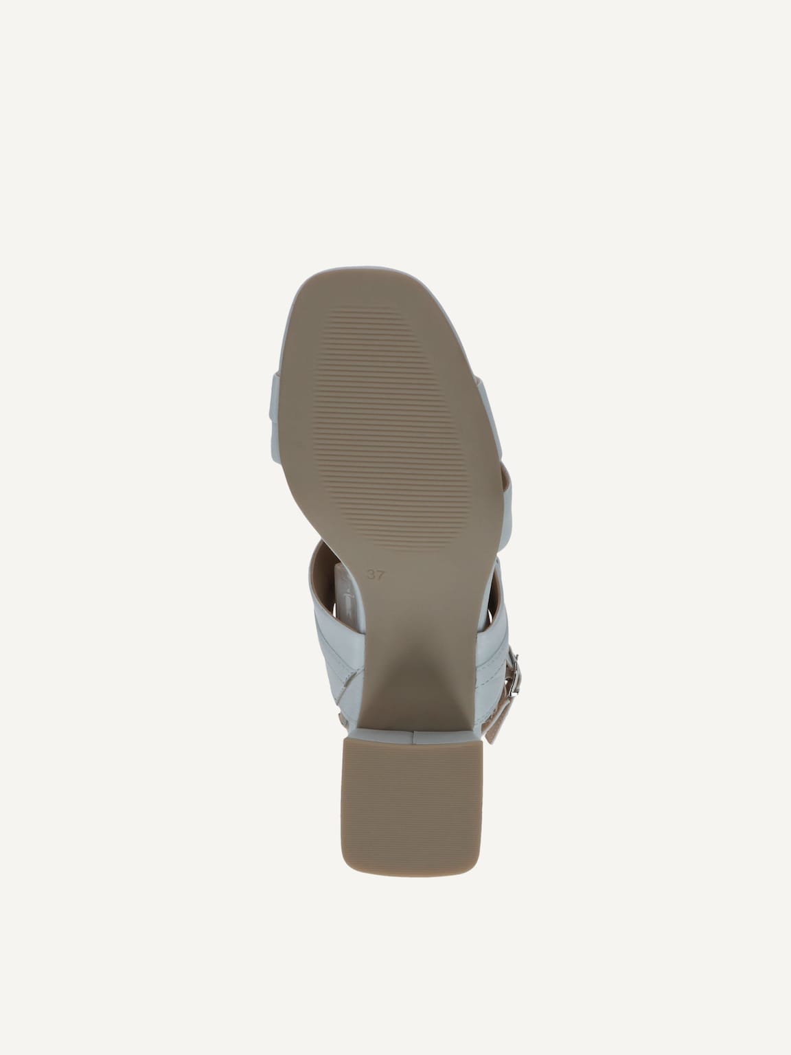 Caprice, Leather Heeled sandal - white WHITE NAPPA, image 5 of 6
