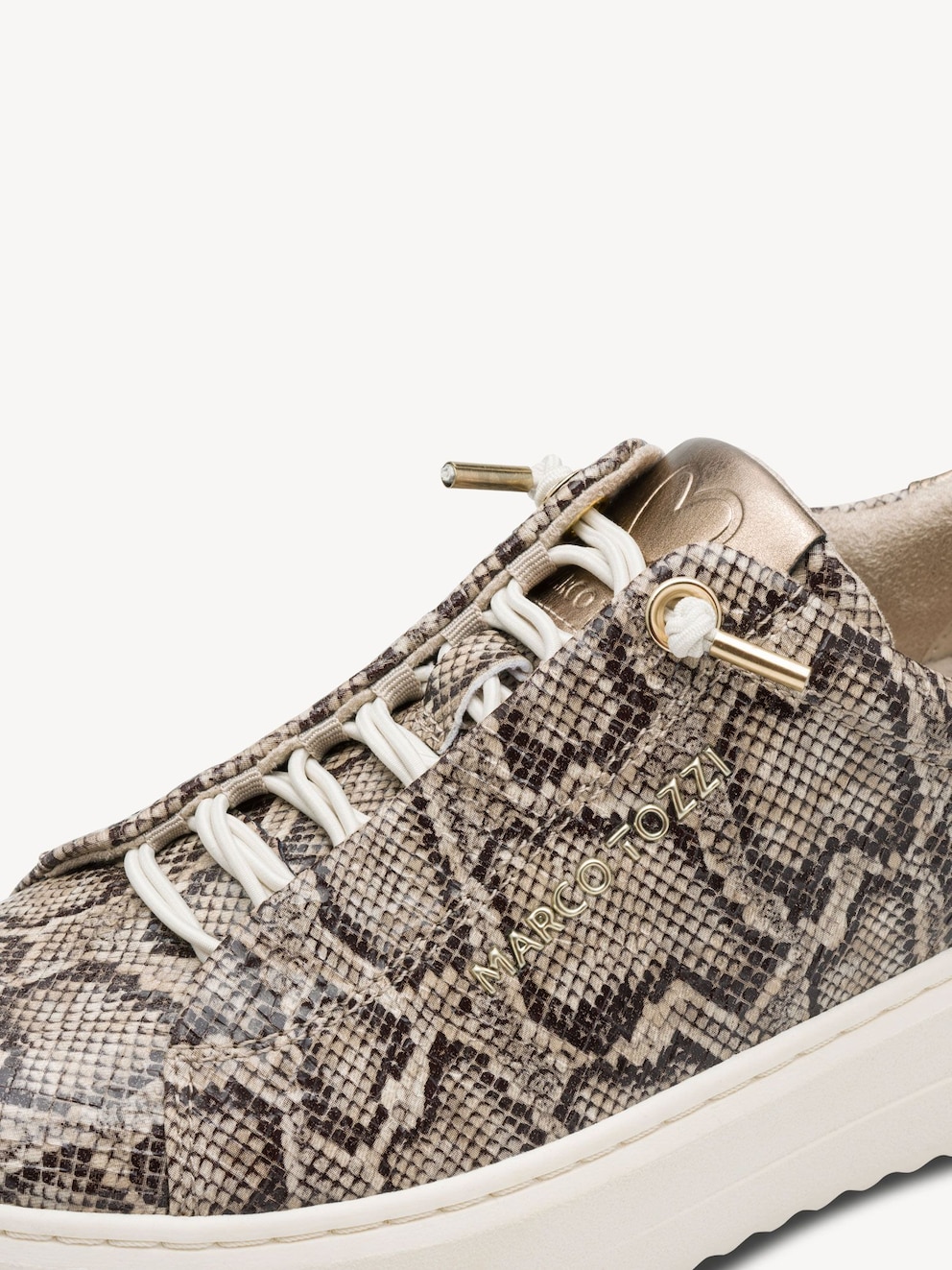 Marco Tozzi, Sneaker - beige DUNE STRUCTURE, afbeelding 4 van 6