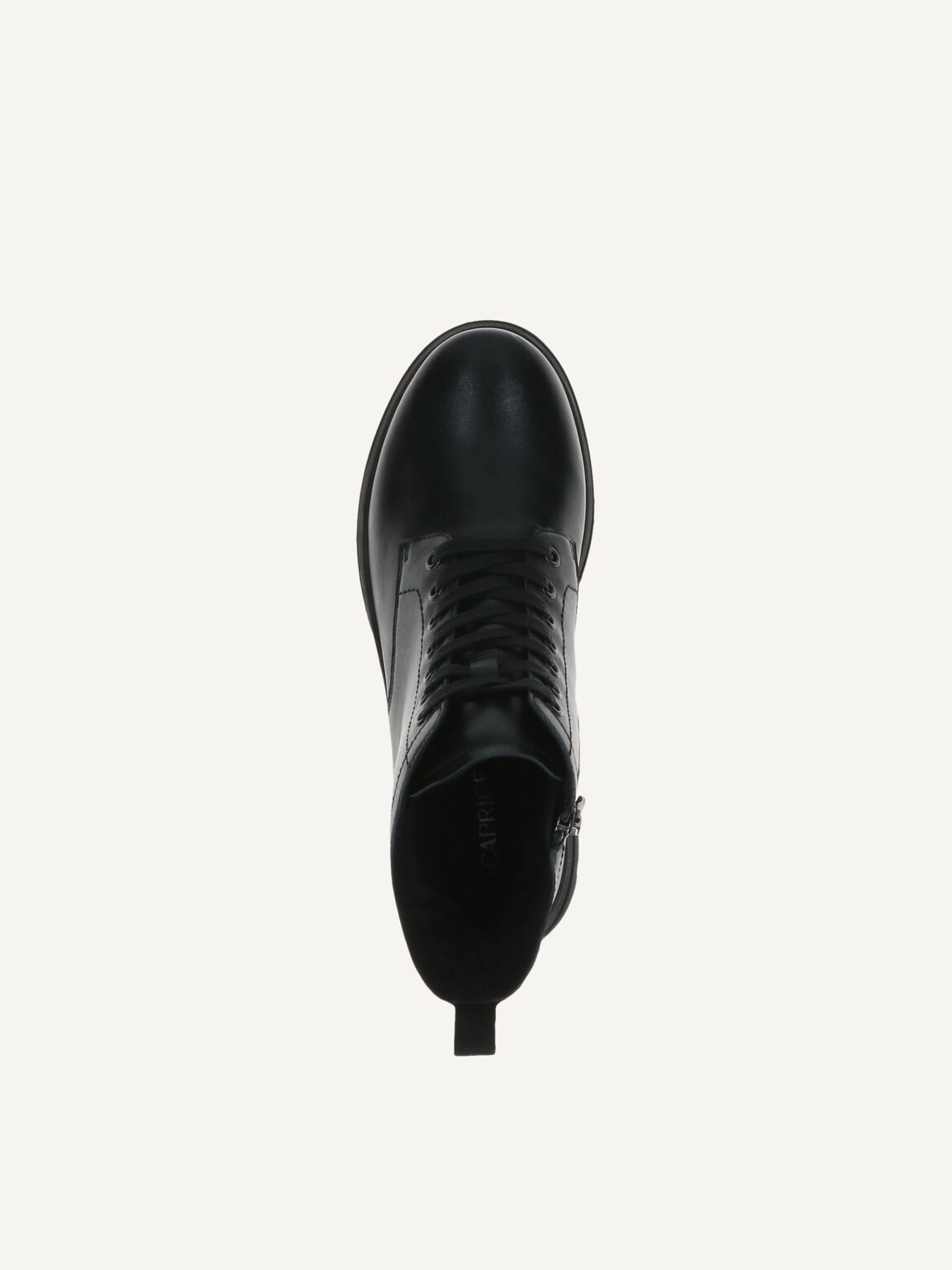 Caprice, Leather Bootie - black warm lining BLACK NAPPA, image 5 of 5