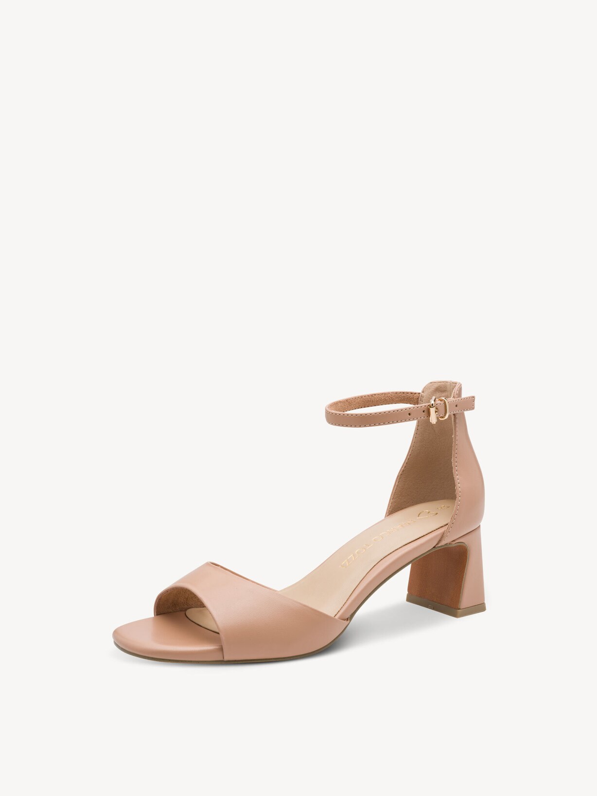 Marco Tozzi, Heeled sandal - beige CAPPUCCINO, image 1 of 6