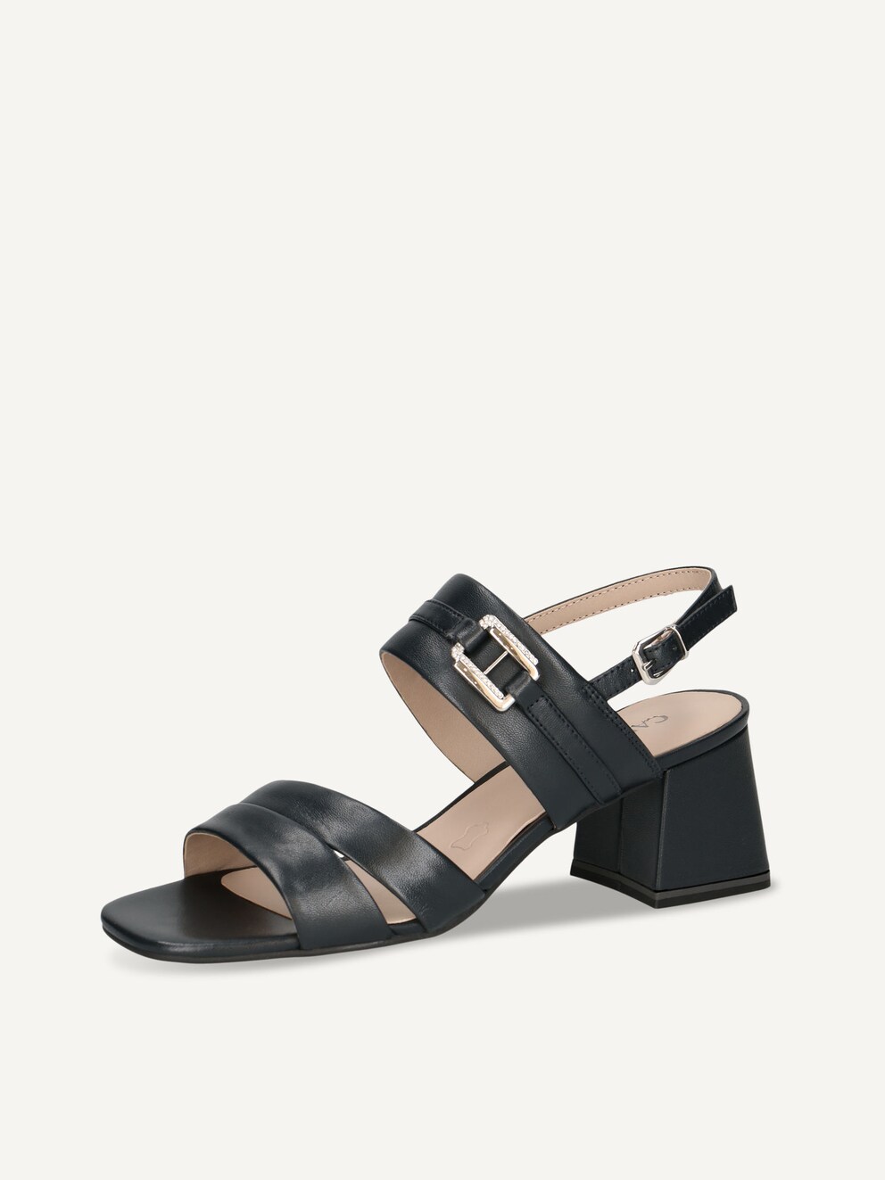 Caprice, Ledersandalette - blau OCEAN NAPPA, Bild 2 von 5