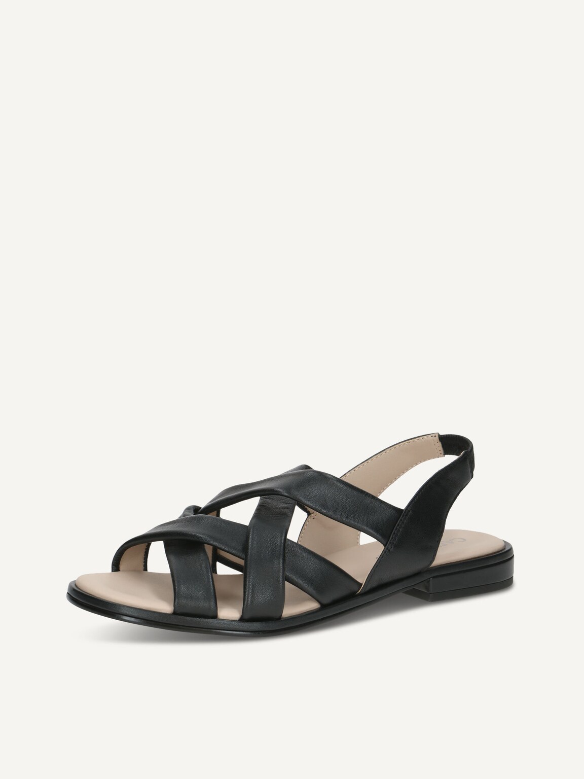 Caprice, Leather Sandal - black BLACK NAPPA, image 1 of 5