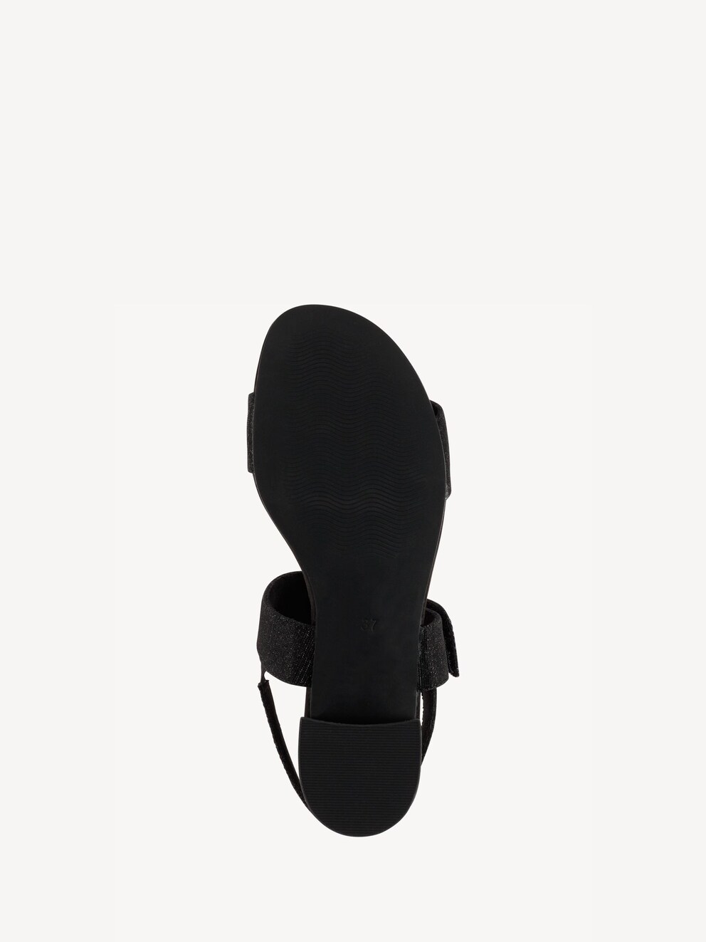 Marco Tozzi, Sandalette - sort BLACK METALLIC, billede 6 af 12