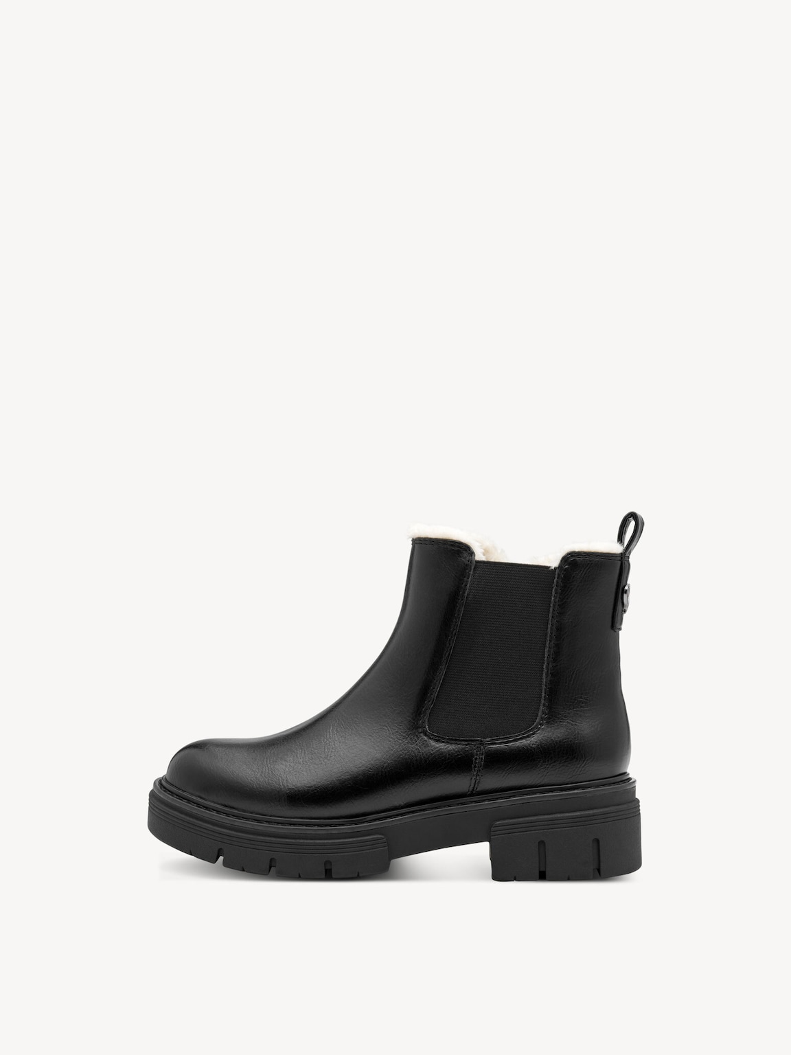 Marco Tozzi, Chelsea Boot - schwarz Warmfutter BLACK, Bild 1 von 6