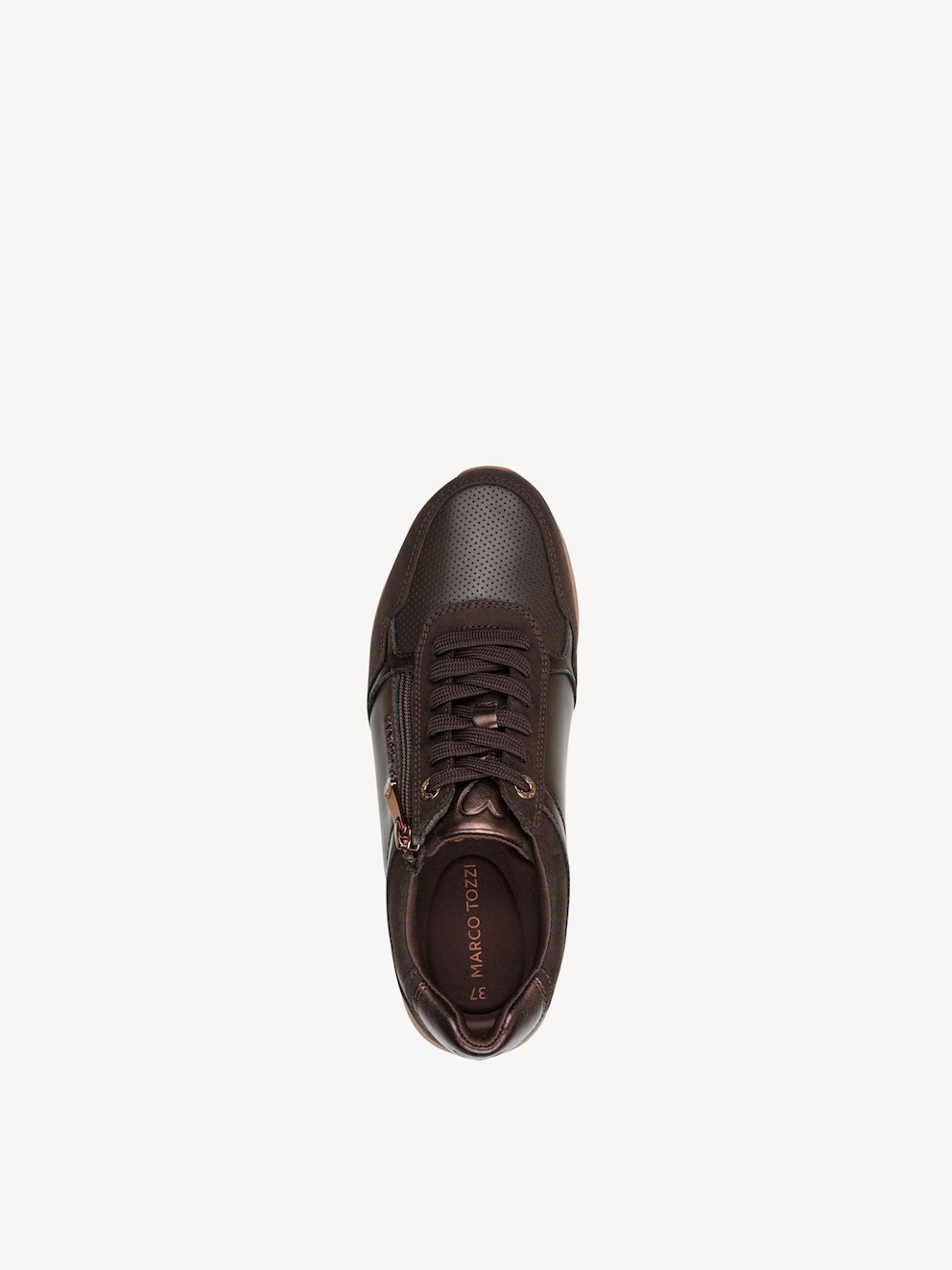 Marco Tozzi, Sneaker - braun MOCCA COMB, Bild 5 von 6