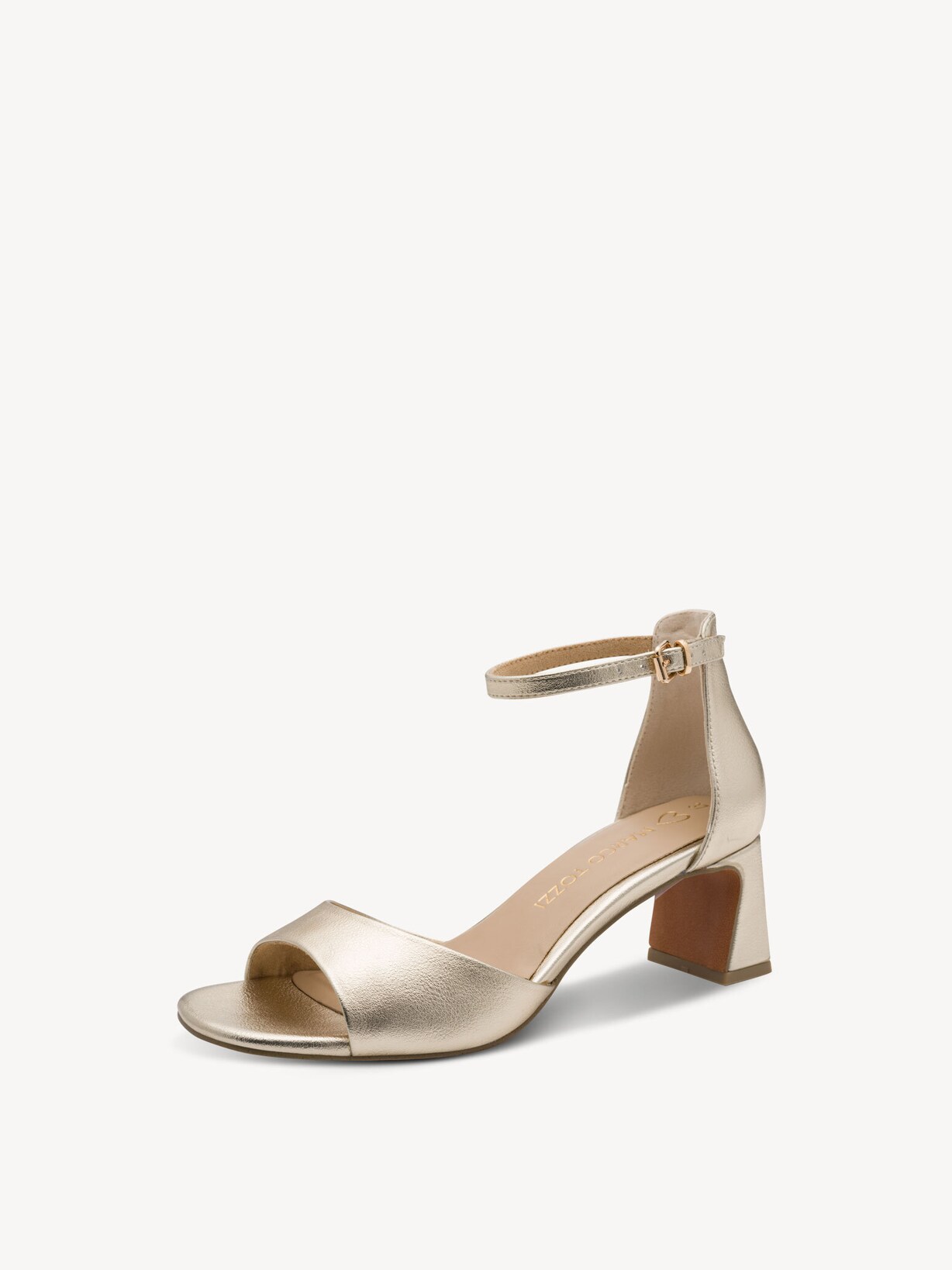 Marco Tozzi, Sandalette GOLD, billede 1 af 6