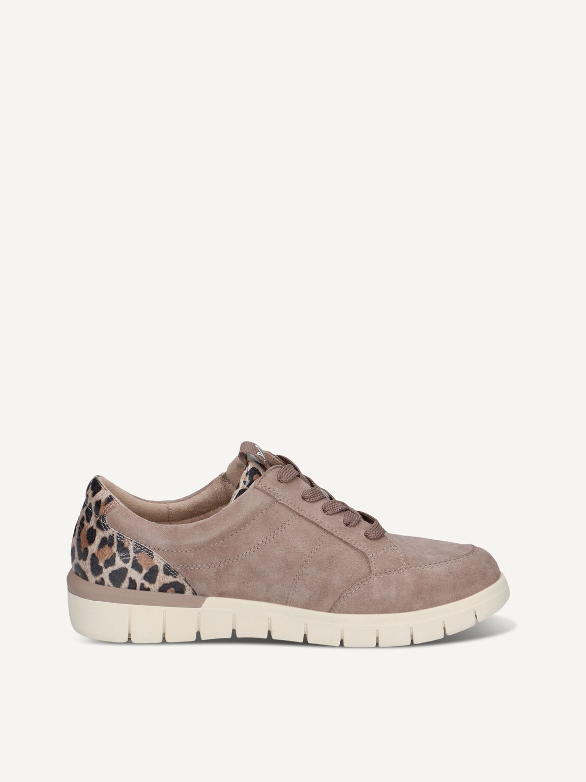 Caprice, Leather Sneaker - beige TAUPE COMB, image 4 of 6