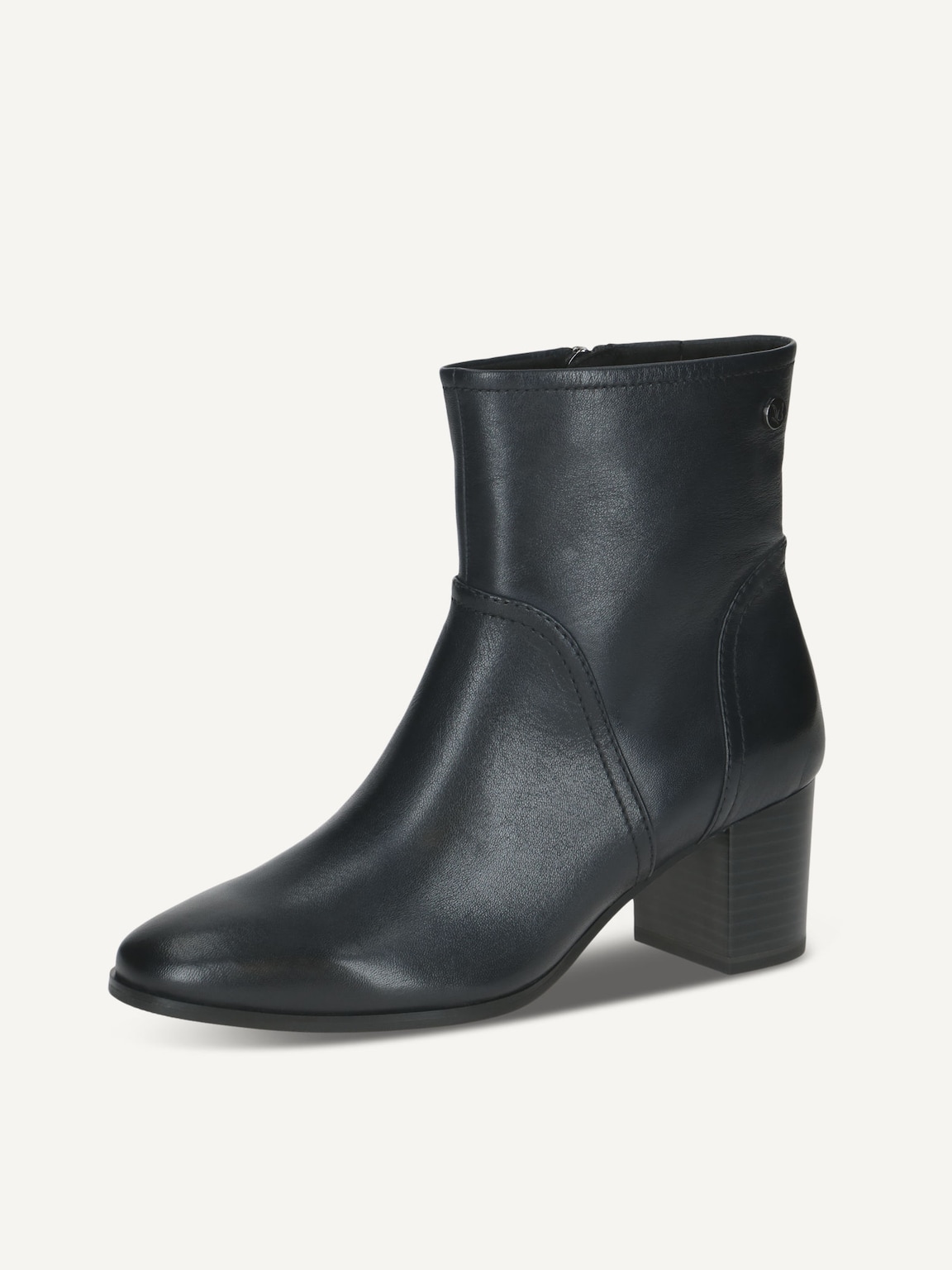 Caprice, Leather Bootie - blue OCEAN NAPPA, image 1 of 6