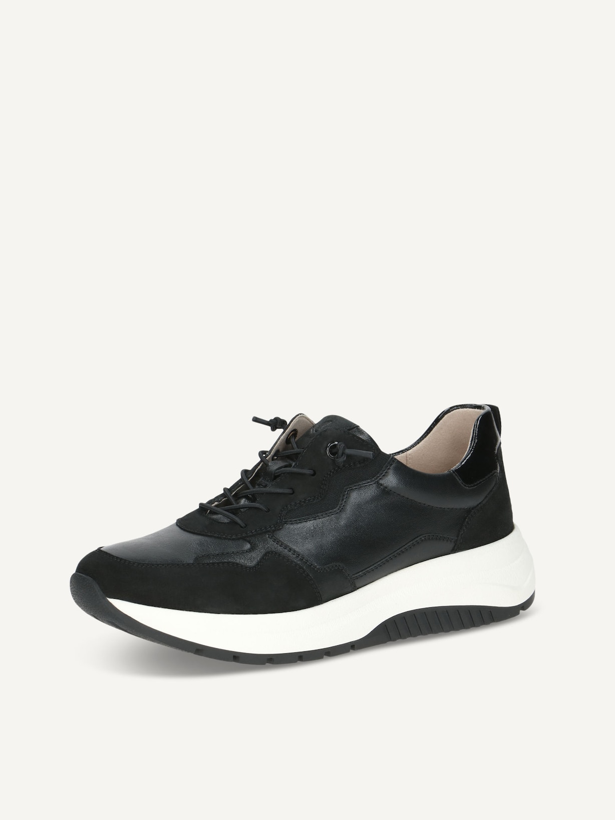 Caprice, Basket en cuir - noir BLACK COMB, image 2 sur 5