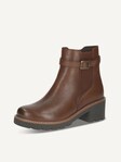 Not selected, Caprice, Leather Bootie - brown warm lining COGNAC NAPPA