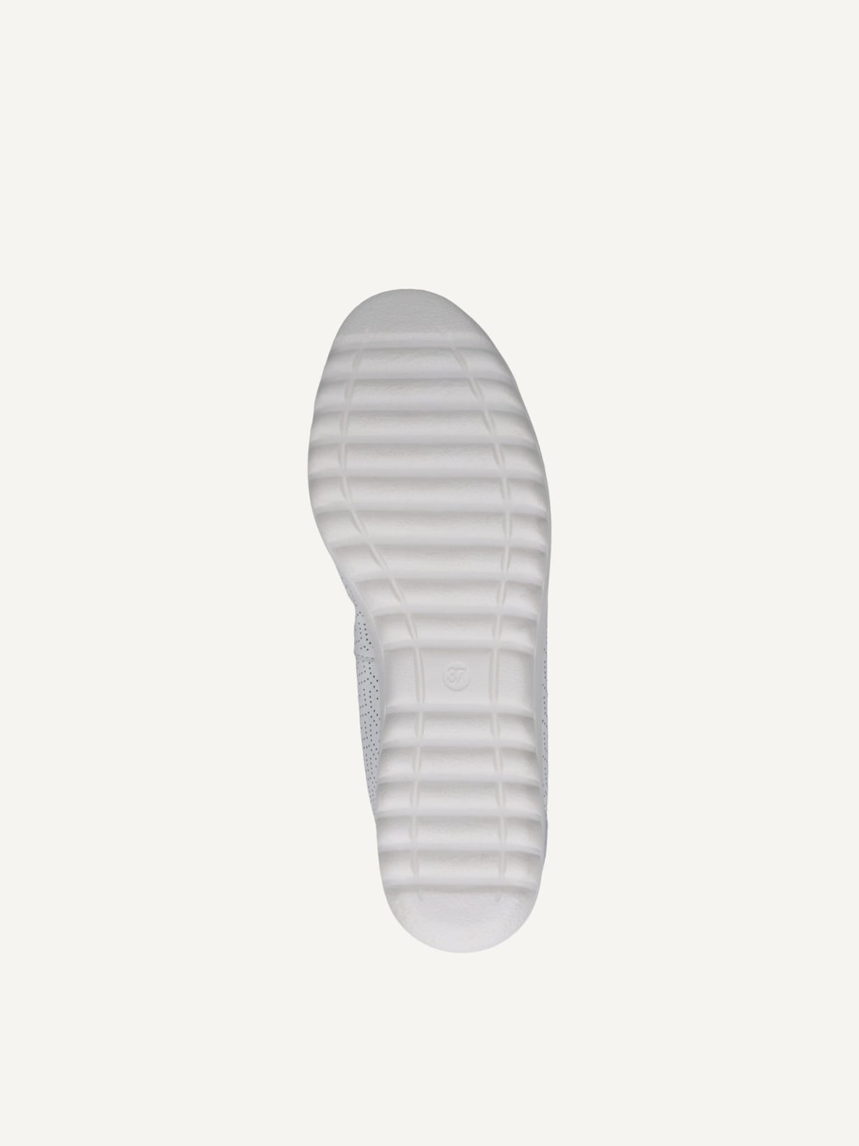 Caprice, Ballerine en cuir - blanc WHITE/SILVER, image 6 sur 6