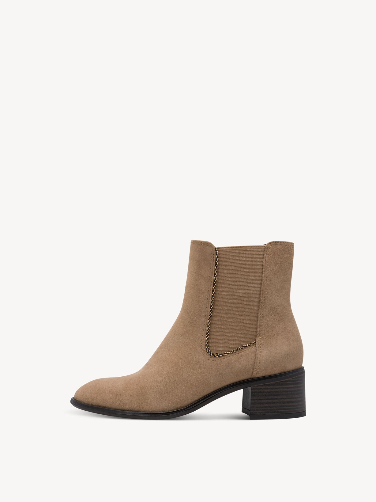 Marco Tozzi, Leder Chelsea Boot - beige BEIGE, Bild 3 von 7