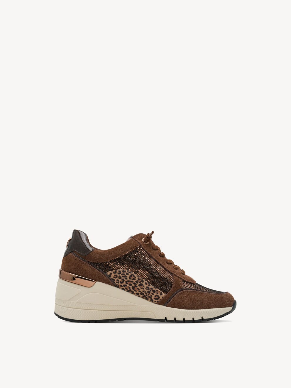 Marco Tozzi, Basket - marron CHOCO COMB, image 6 sur 6