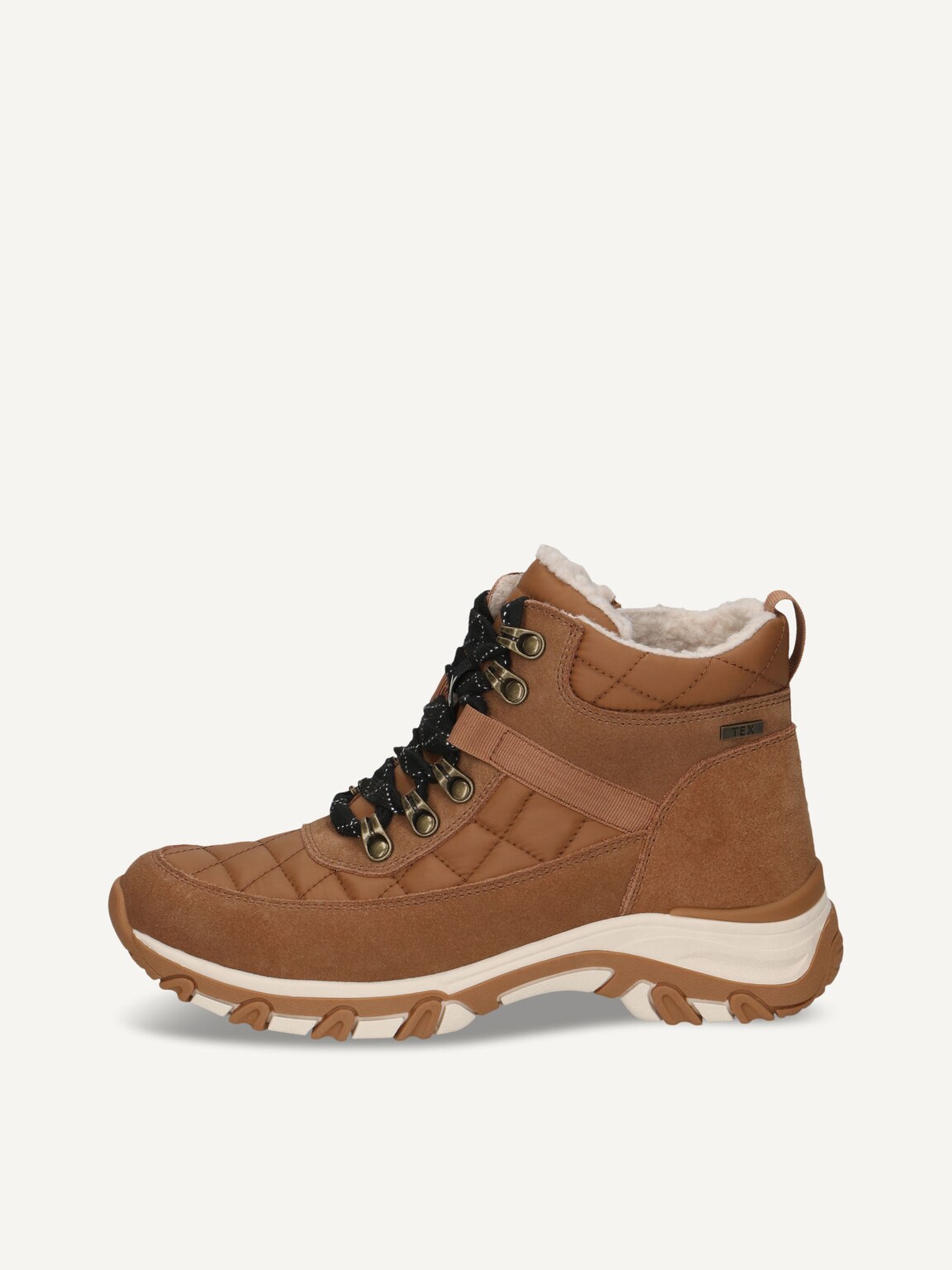 Caprice, Bootie - brown warm lining COGNAC COMB, image 2 of 5