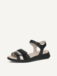 Not selected, Caprice, Leather Sandal - black BLACK COMB