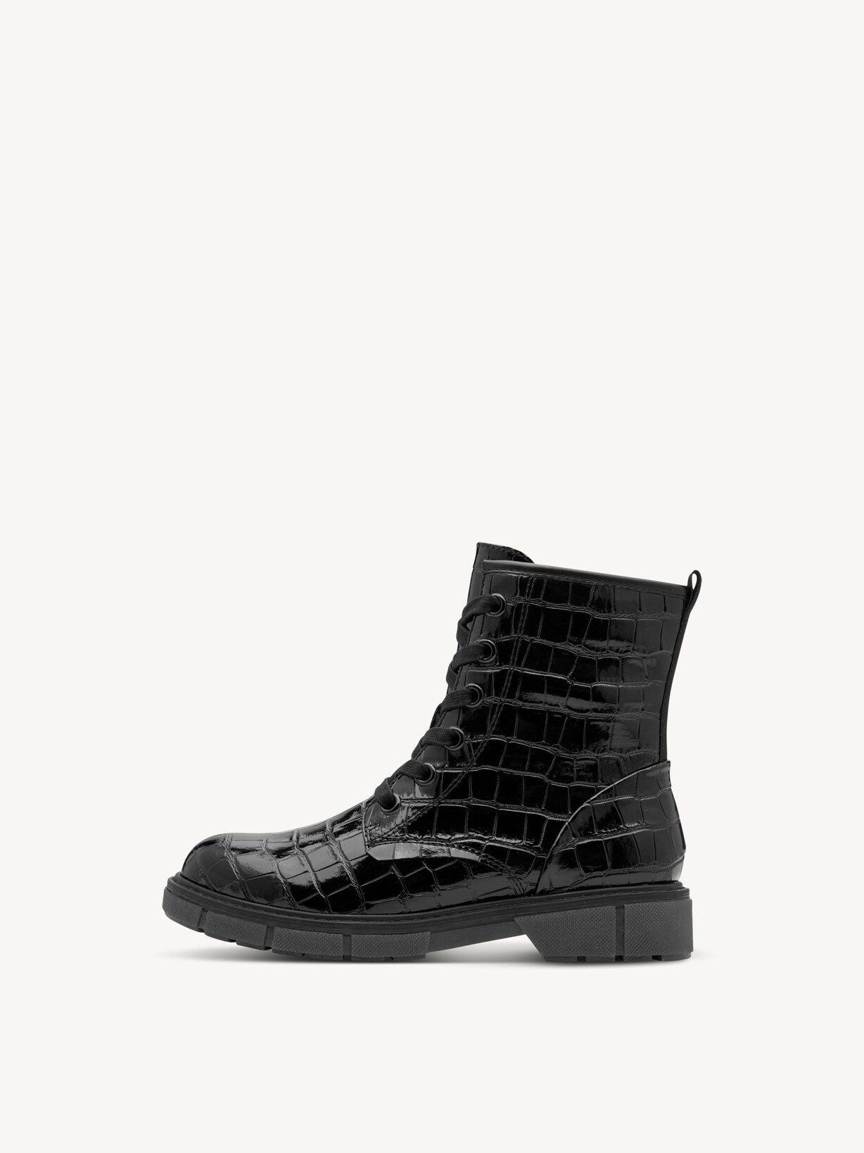 Marco Tozzi, Bottine - noir BLACK CROC.PAT, image 2 sur 6