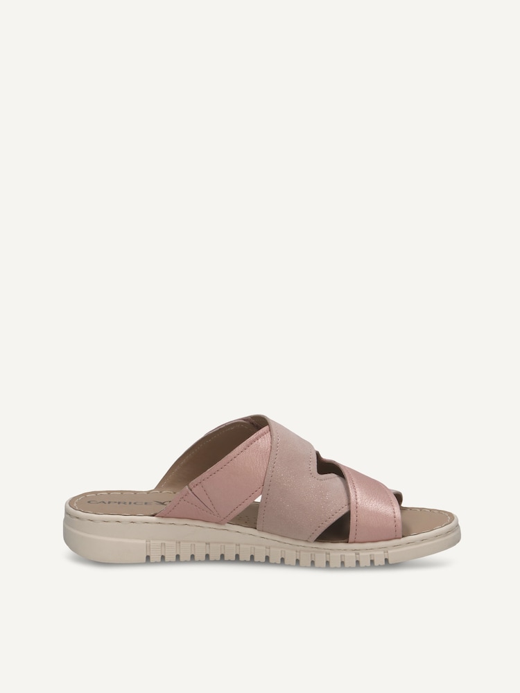 Caprice, Mule en cuir - rose ROSE PERLATO, image 3 sur 5