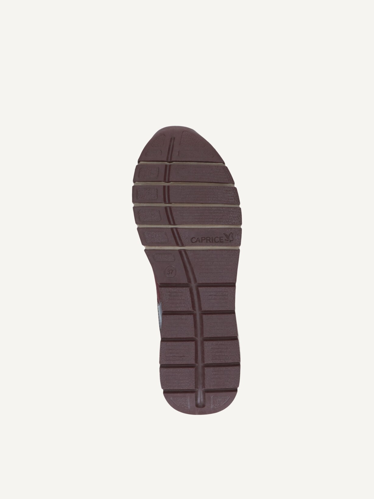 Caprice, Ledersneaker - rot BORDEAUX COMB, Bild 6 von 6