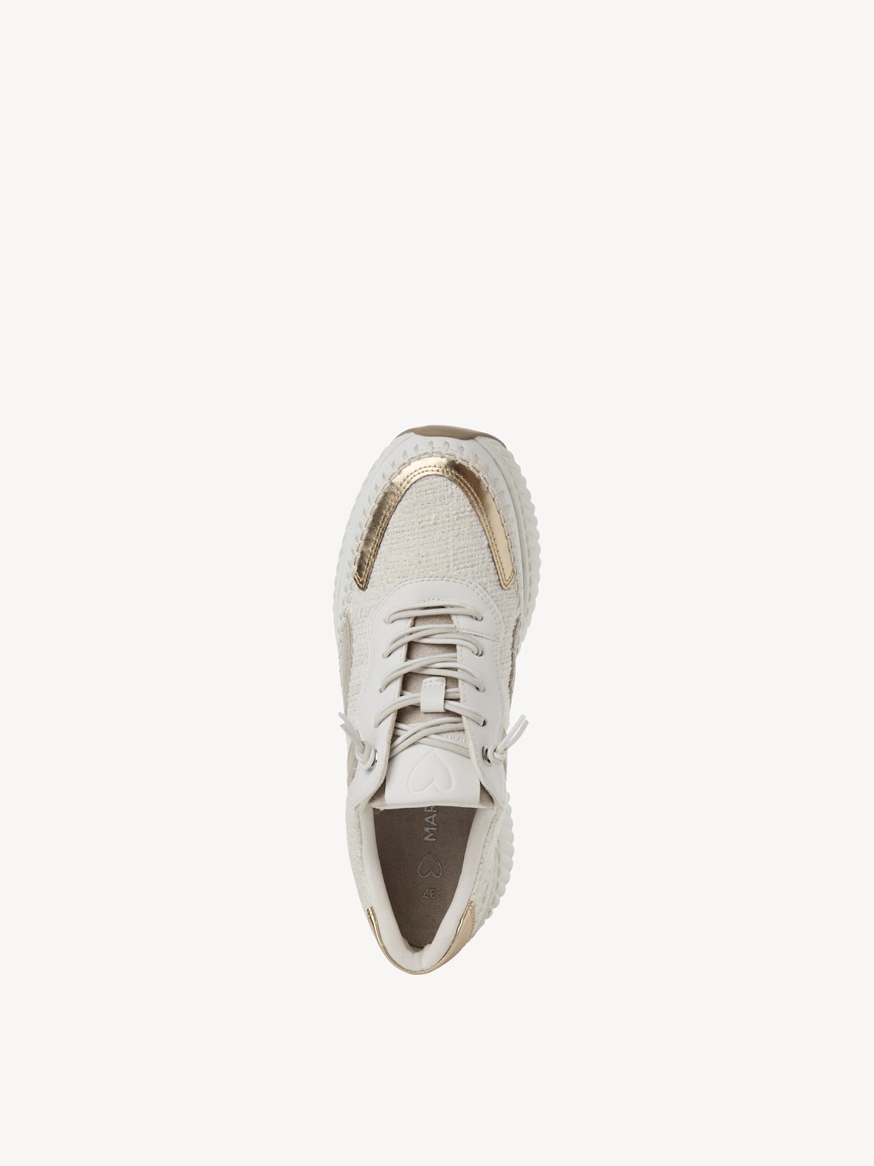 Marco Tozzi, Sneaker - gold WHITE/GOLD, Bild 5 von 6