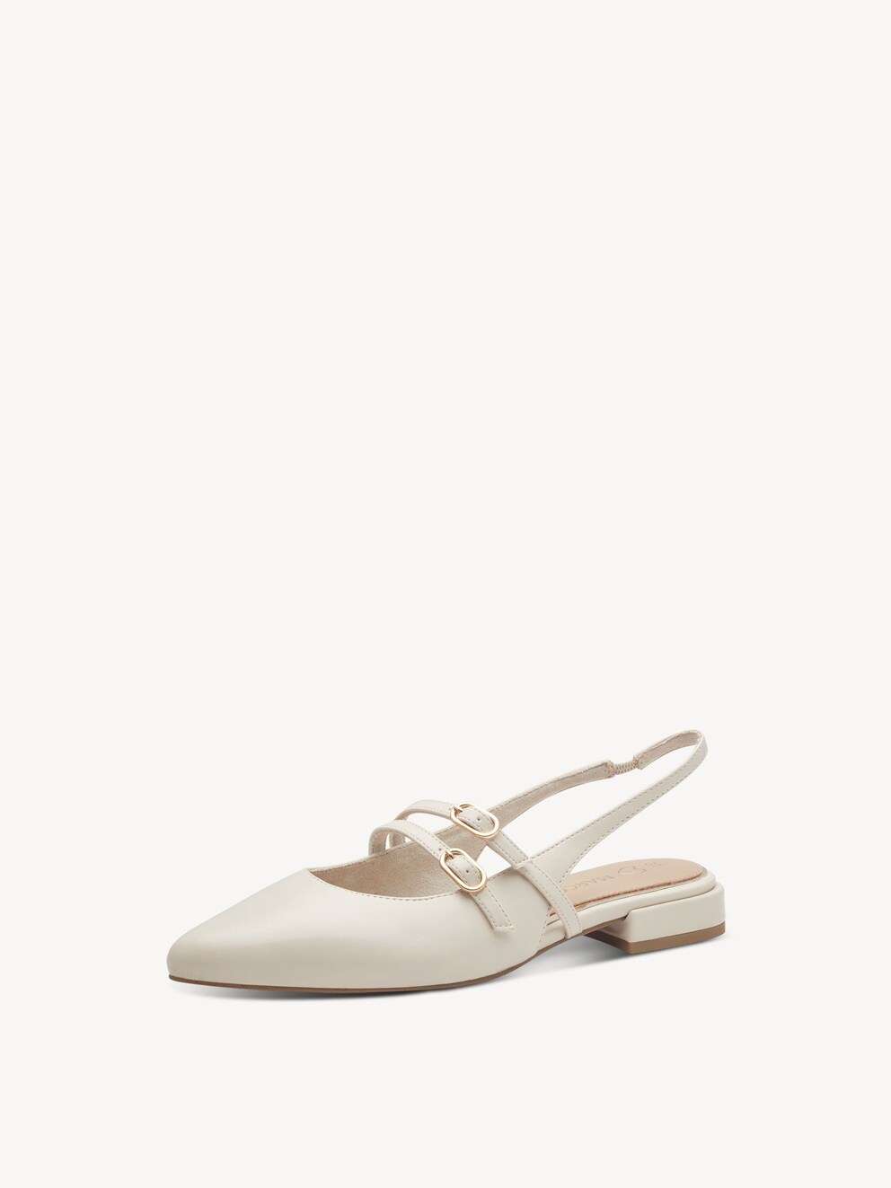 Marco Tozzi, Scarpe con cinturino alla caviglia - beige CREAM, immagine 2 di 6
