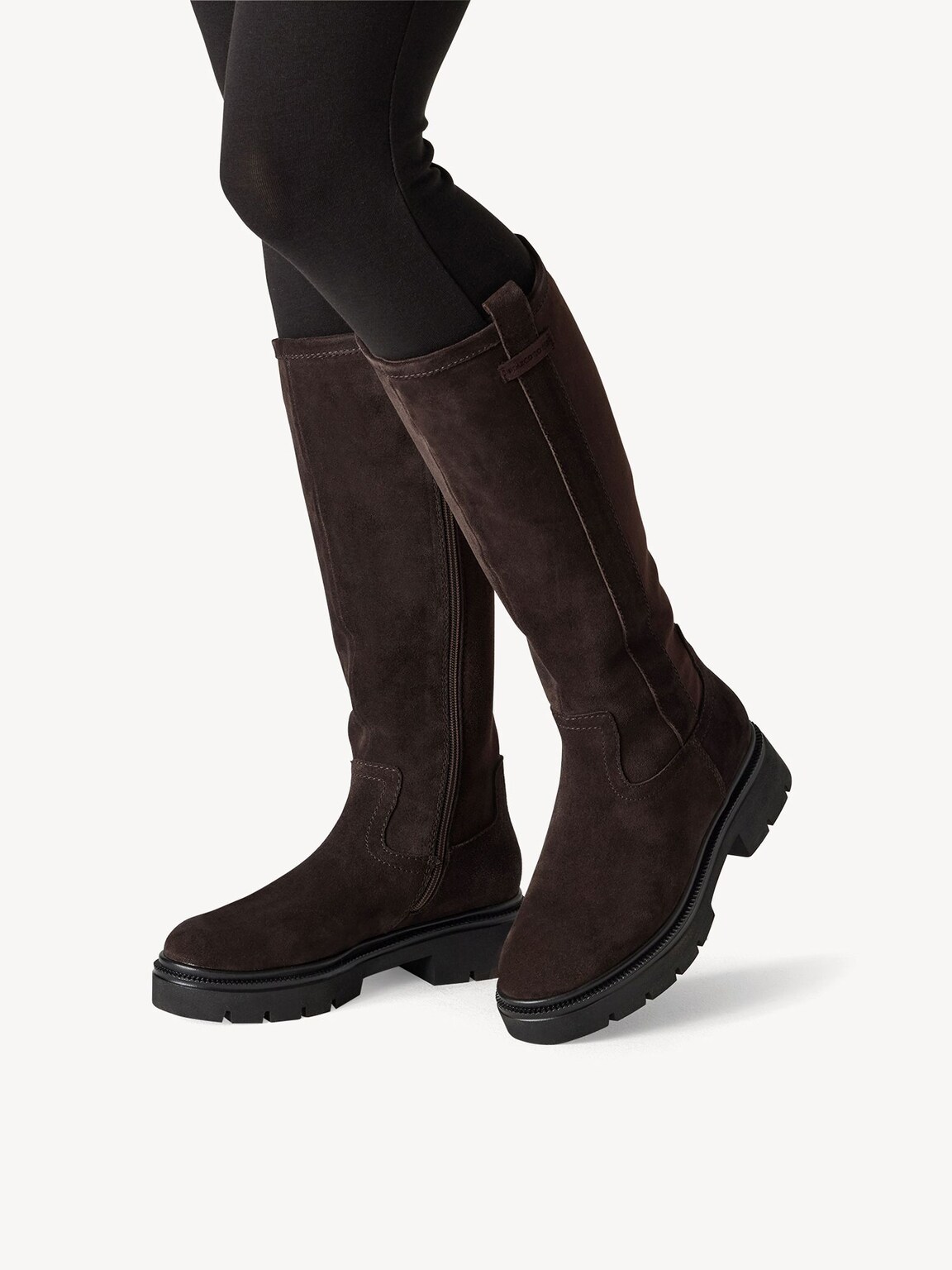 Marco Tozzi, Boots - brown, MOCCA SUEDE, Image 2 of 7