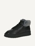 Selected, Caprice, Leather Bootie - black warm lining BLACK NAPPA