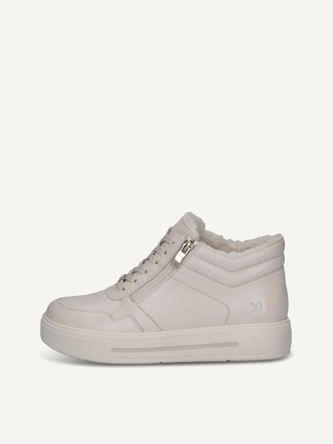 Caprice, Leather Bootie - white warm lining OFFWHITE NAPPA, image 2 of 5
