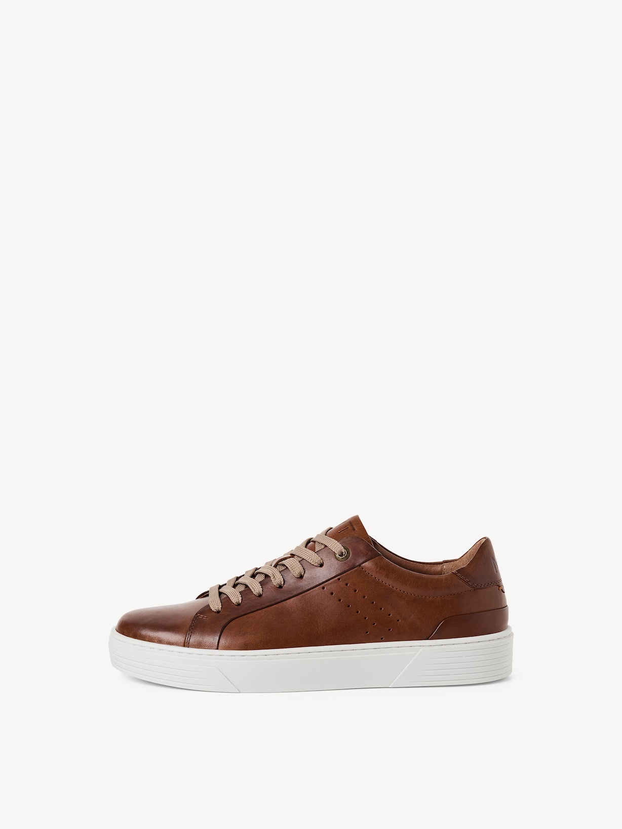Marco Tozzi, Ledersneaker - braun COGNAC, Bild 2 von 6